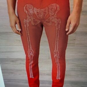 GUAPI RARE Dead or Alive Skeleton Pants